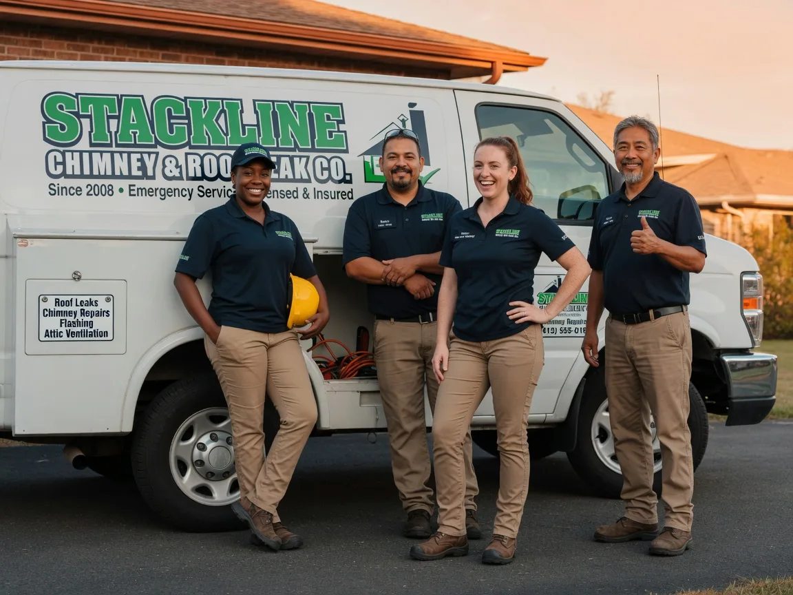Chimney flashing repair company in Turin, GA